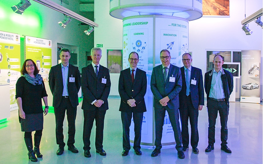The British Ambassardor visits GKN Sinter Metals in Bonn, Germany