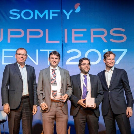GKN Sinter Metals recognised by Somfy as 'Best Supplier'