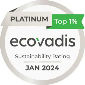 EcoVadis Platinum Logo